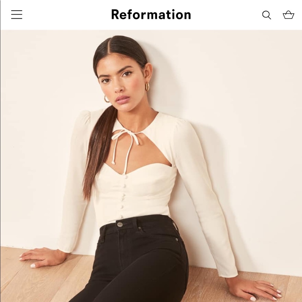 ISO: Reformation Remi Top Size 2